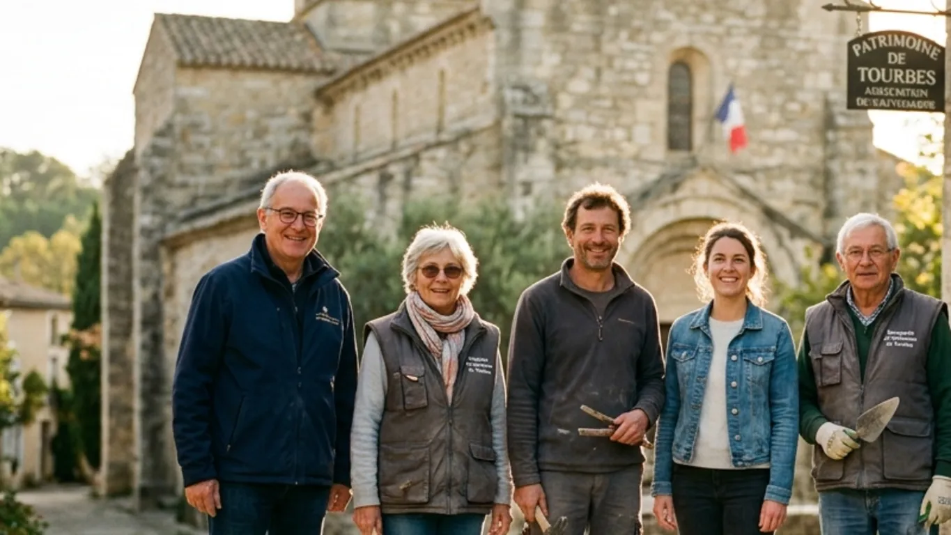 Portrait d'un bénéficiaire et habitant engagé auprès de l'association à Tourbes
