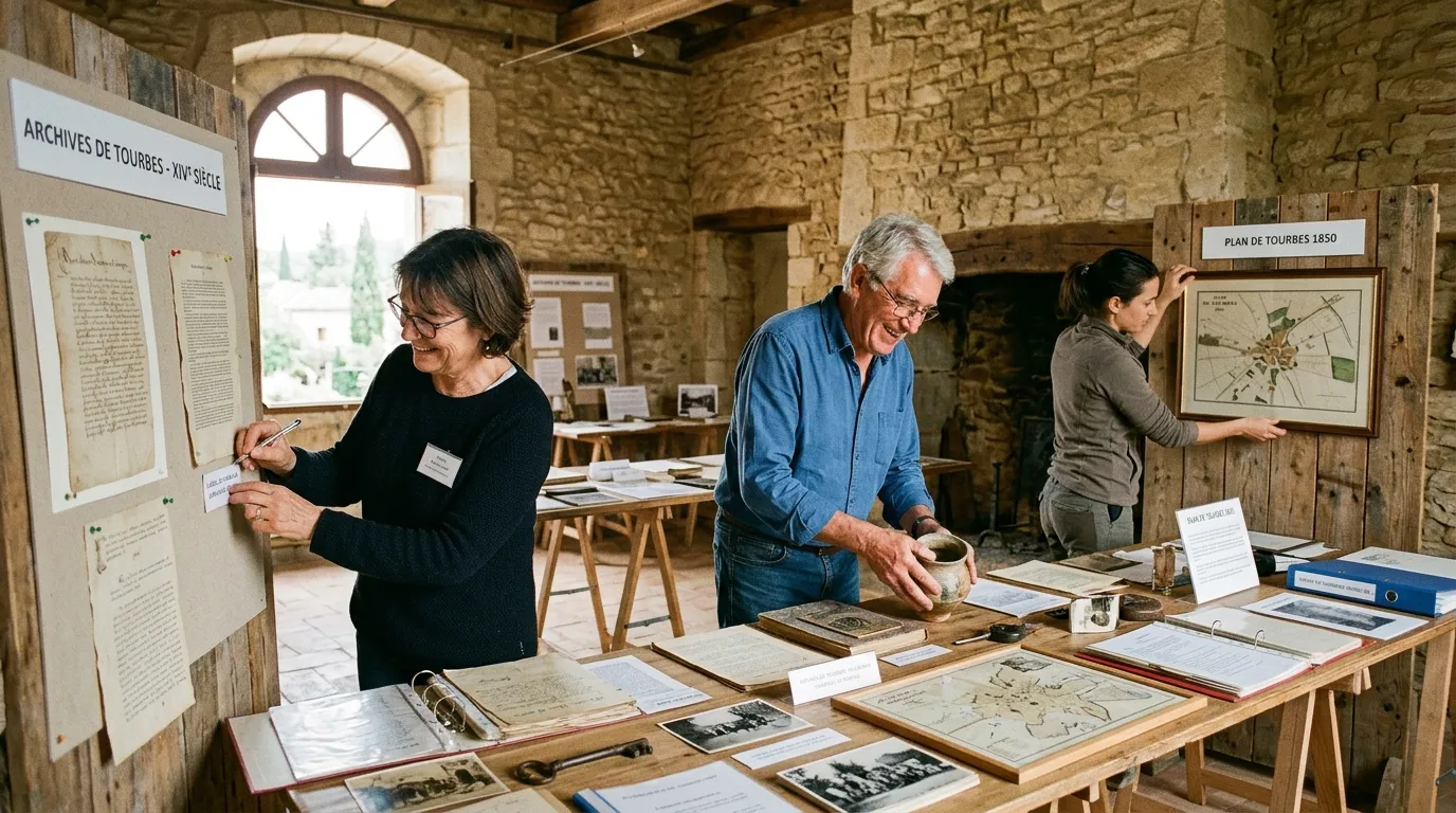 Numérisation et inventaire des manuscrits anciens dans l'ancien presbytère