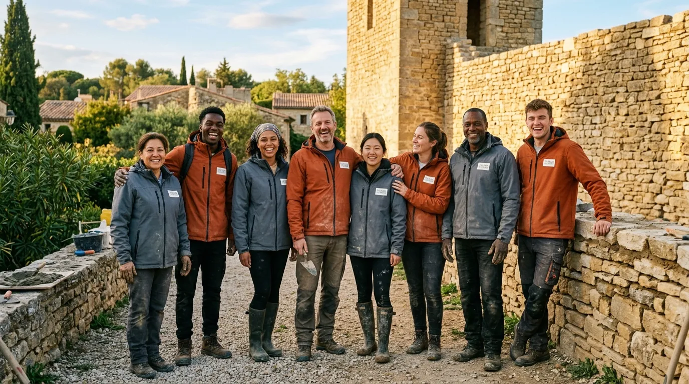 Accueil des citoyens et bénévoles au siège de l'Association du Patrimoine Tourbain