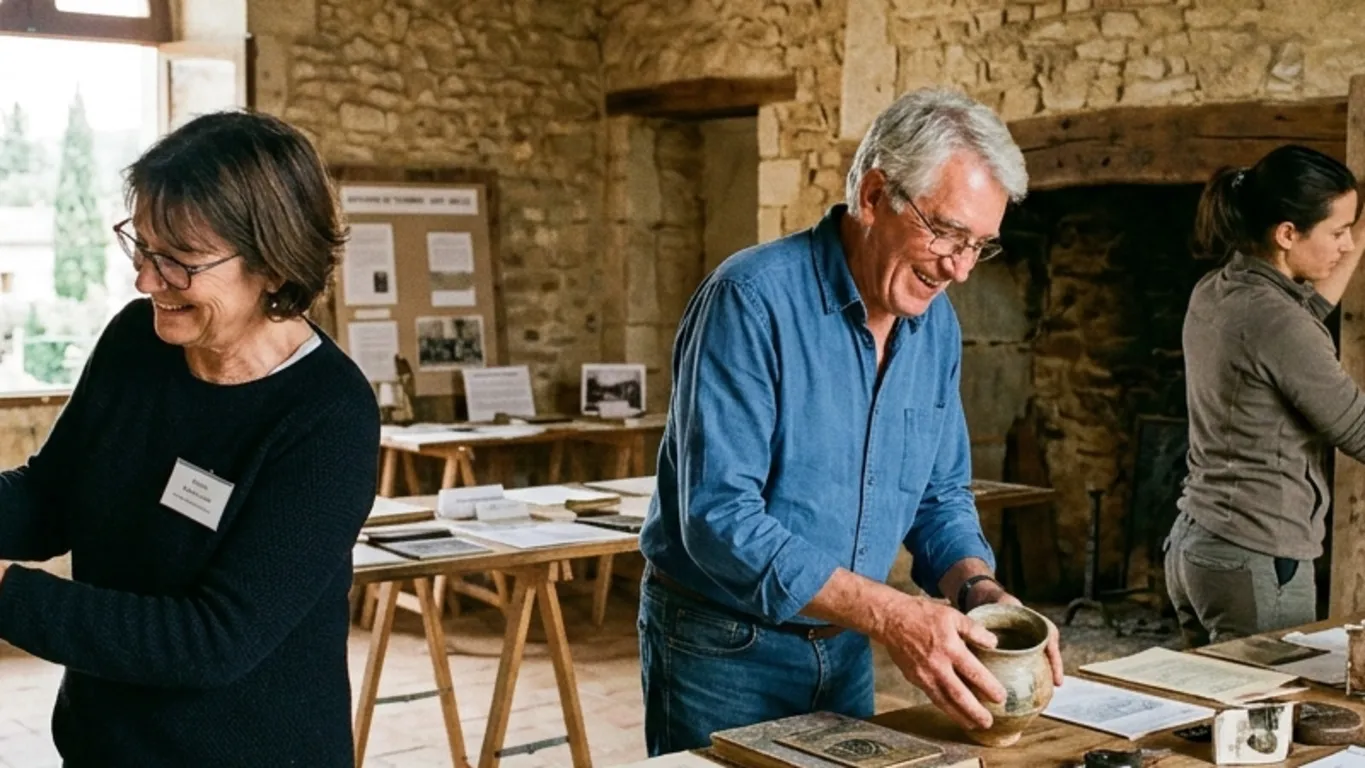 Atelier éducatif pour la jeunesse sur le patrimoine et l'histoire locale